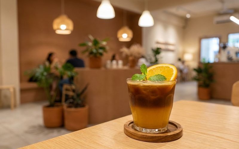 Orange Espresso specialty drink