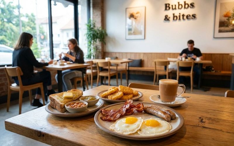 Big Breakfast at Bubbs & Bites
