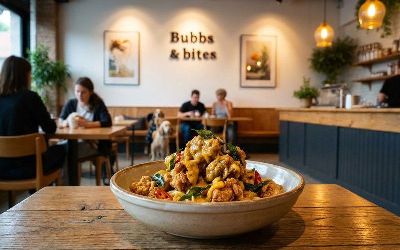 Salted Egg Chicken Pasta