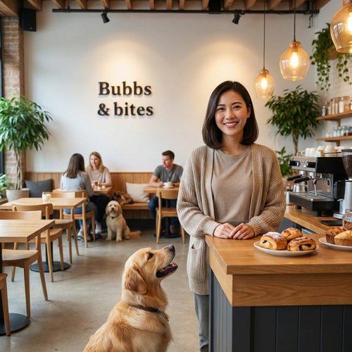 Belle, Owner of Bubbs & Bites Cafe